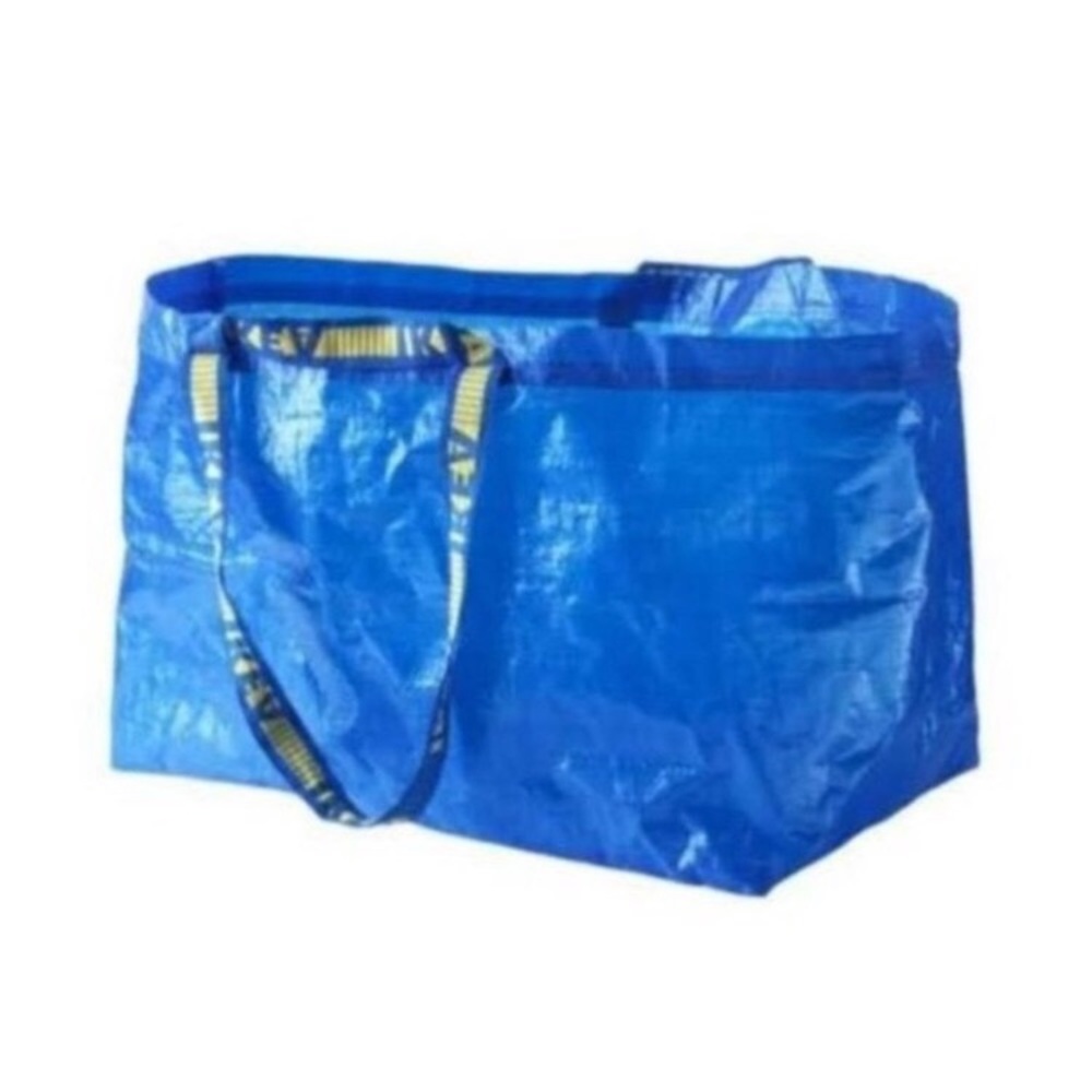 Blue IKEA frakta bags - 3 available